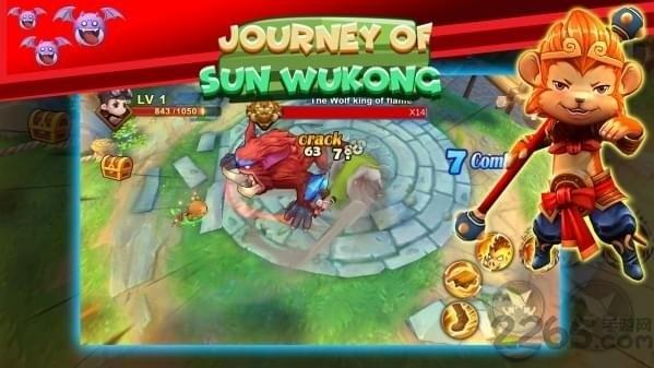 孙悟空之旅无限金币钻石下载,孙悟空之旅,孙悟空游戏,战斗游戏